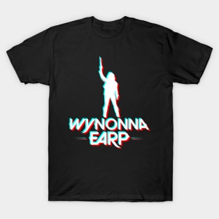 Wynonna Earp Retro Glitch - White T-Shirt